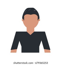 Man faceless avatar
