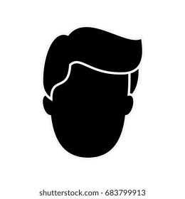 Man faceless avatar