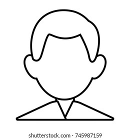Man faceless avatar