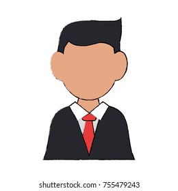 Man faceless avatar