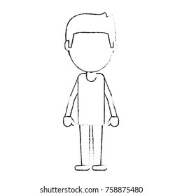Man faceless avatar