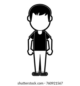 Man faceless avatar