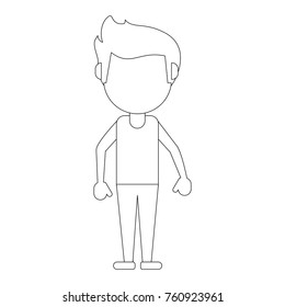 Man faceless avatar
