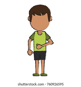 Man faceless avatar