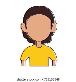 Man faceless avatar