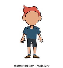 Man faceless avatar
