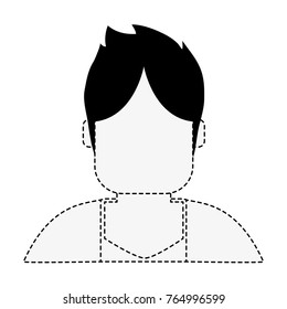 Man faceless avatar
