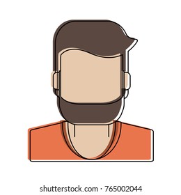 Man faceless avatar