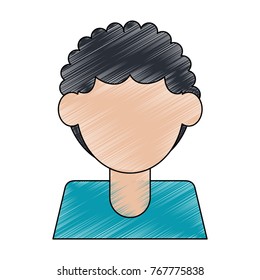 Man faceless avatar