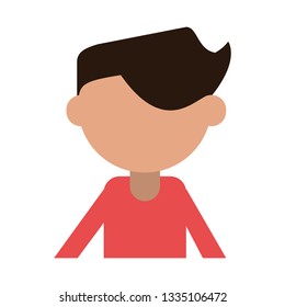 man faceless avatar isolated