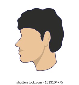 Man faceless head avatar