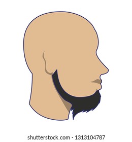 Man faceless head avatar