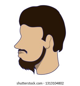Man faceless head avatar