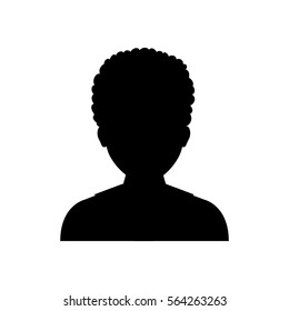 Man faceless head icon vector illustration graphic design