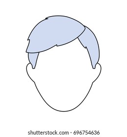 Man Faceless Profile Stock Vector (Royalty Free) 696754636 | Shutterstock