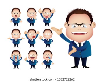MAN FACIAL EXPRESSIONS