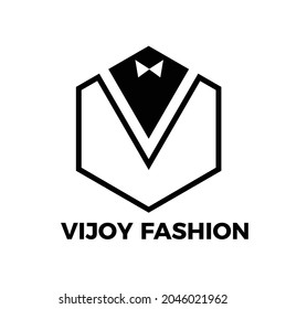 man fashion abstract logo design