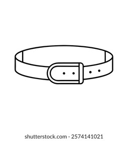 A man fashion pants belt icon vector sign and symbol