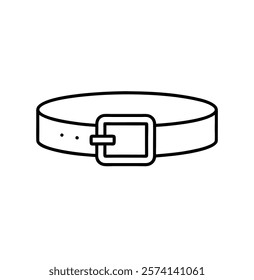 A man fashion pants belt icon vector sign and symbol