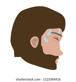 man with fever icon