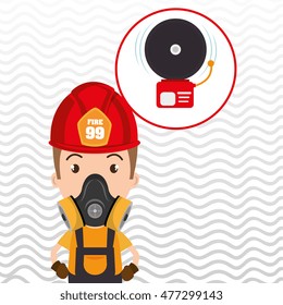 man fire alarm