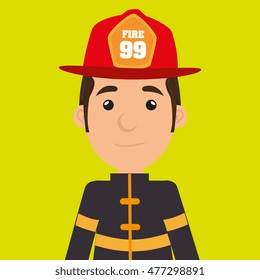 man fire helmet mask