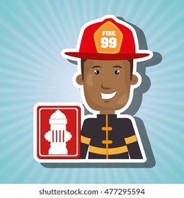 man fire hydrant icon