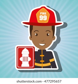 man fire hydrant icon
