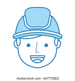 man firefighter avatar character icon