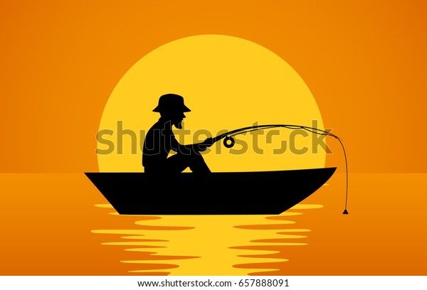 Free Free 114 Man Fishing In Boat Svg SVG PNG EPS DXF File