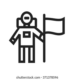Man with Flag