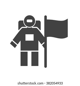 Man with Flag