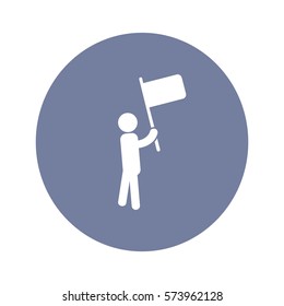 man flag icon