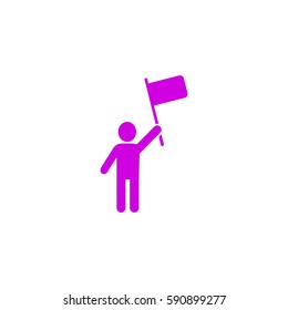 man flag icon