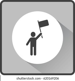 man flag icon