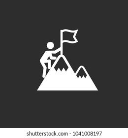 42,642 Man mountain icon Images, Stock Photos & Vectors | Shutterstock