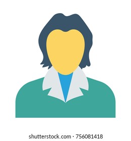  man flat icon