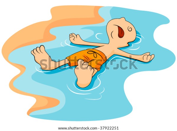 Floating Person Clipart
