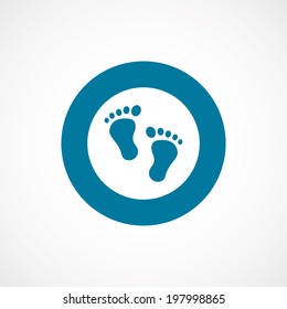 man footprints icon