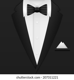 84,675 Man black tie white shirt Images, Stock Photos & Vectors ...