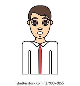 icono de la apariencia de la parte frontal del hombre