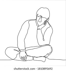 How To Draw A Person Sitting Down - pic-connect