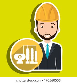 man gallon gasoline icon vector illustration graphic