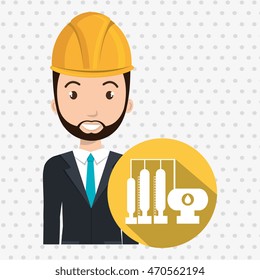 man gallon gasoline icon vector illustration graphic