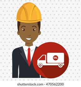 man gallon gasoline icon vector illustration graphic