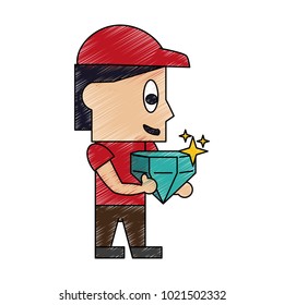 Man game character