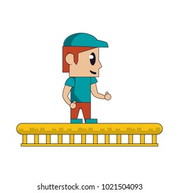 Man game character
