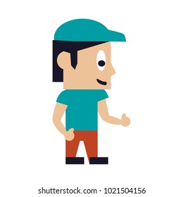 Man game character