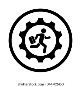 man in gear