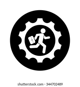 man in gear